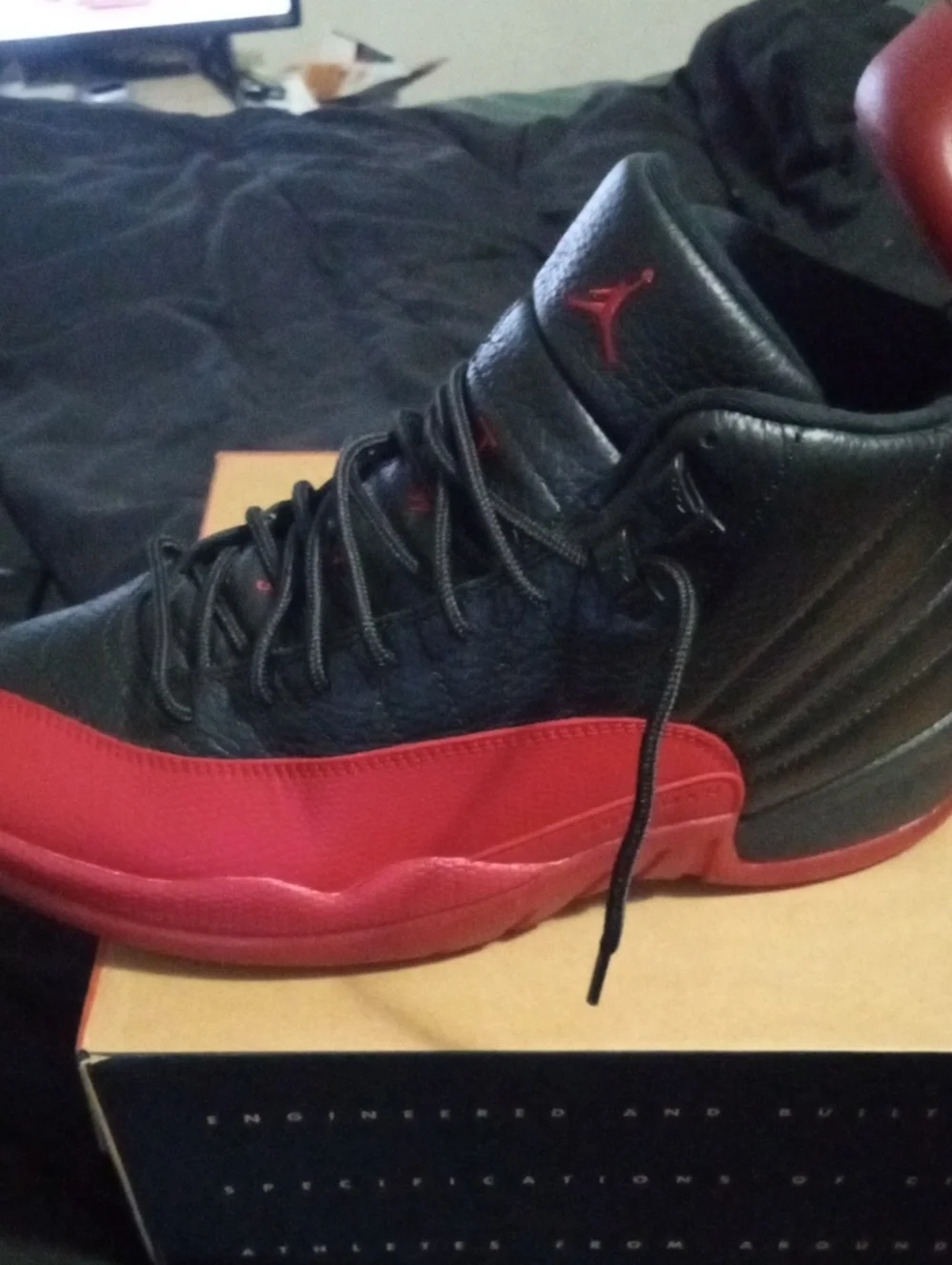 Jordan 12 Flue Game 2026 Great Condition Worn Few Times Gently Pics Show Sz 10🔥